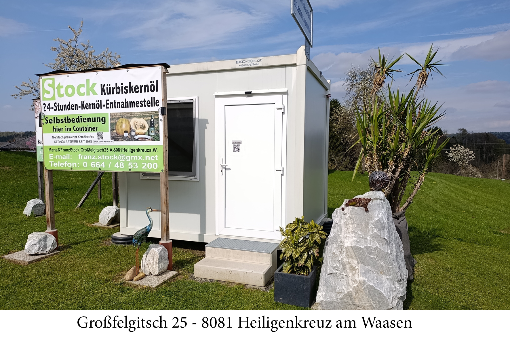 Bild von Stock Kernöl | 24h-Automat | Standort 1